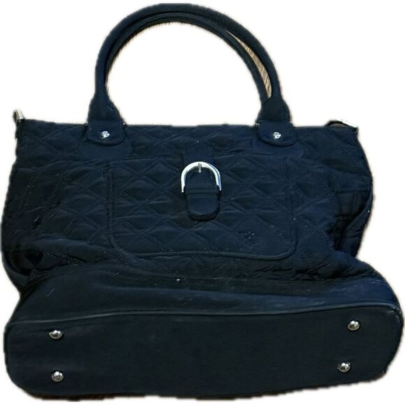 Vera Bradley quilted shoulder bag missing strap - Picture 1 of 7